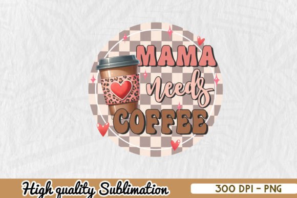 A Design Review of the Coffee Loving Mom PNG