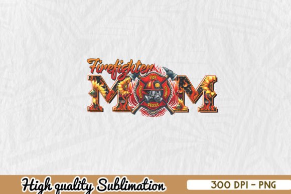American Flag Firefighter Mom PNG: A Designer's Practical Review