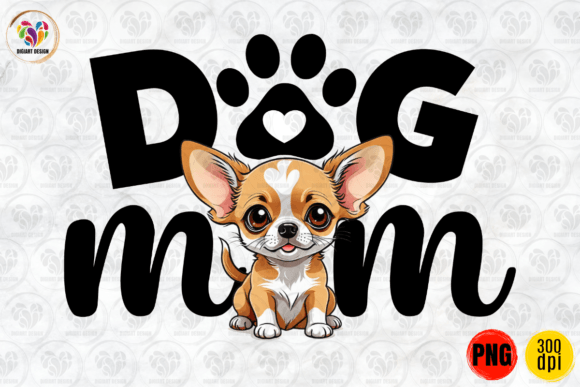 Chihuahua Puppy Dog Mom PNG