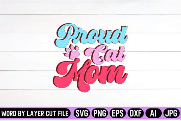 Proud Cat Mom Retro Design: A Practical Review for Embroidery
